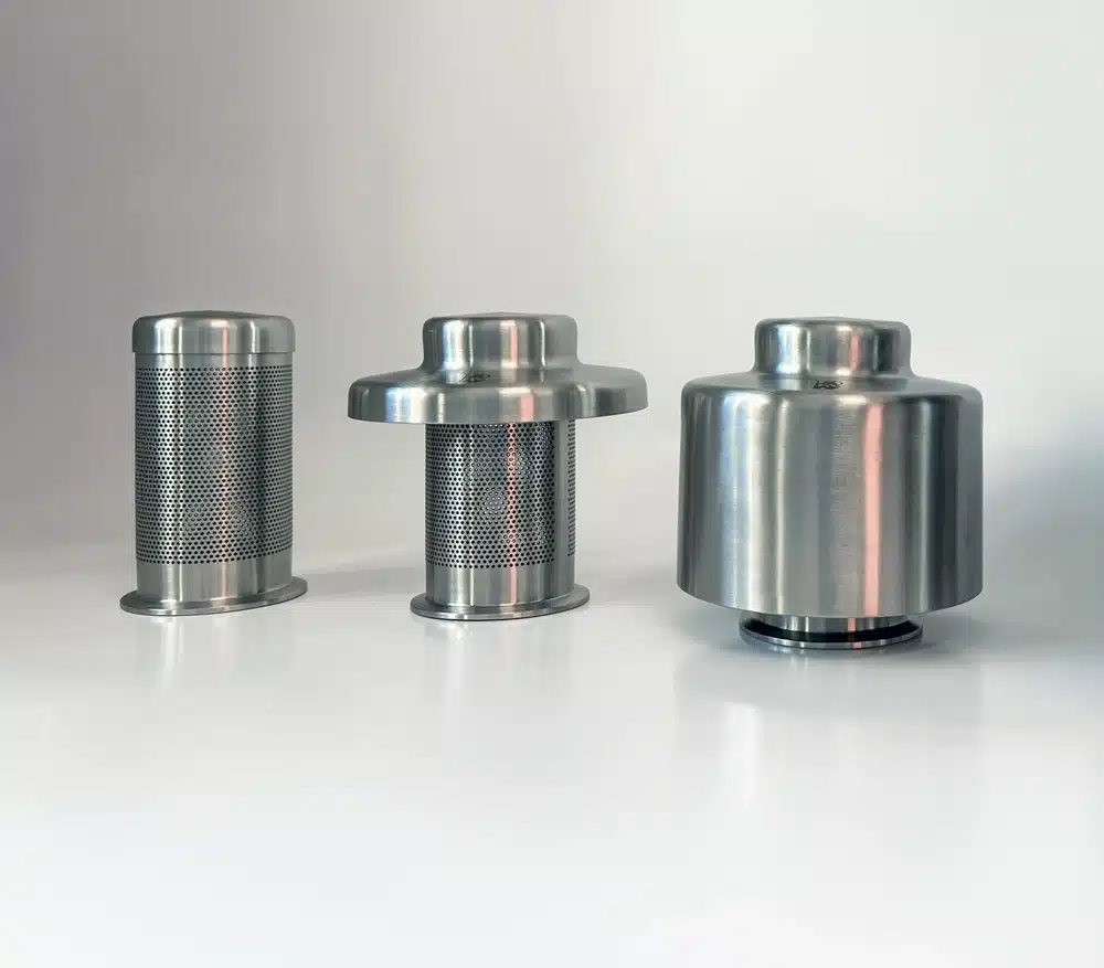 vents available at Quality Tank Solutions shroud stainless steel 3-A sanitary