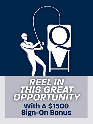 Reel in this opportunity $1500 sign-on bonus