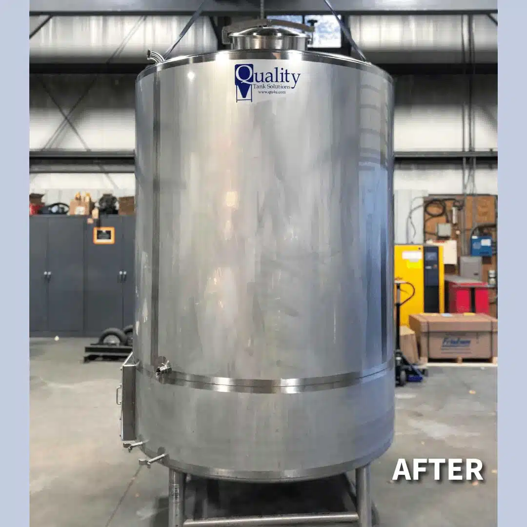 Tank Repair After photo complete tank