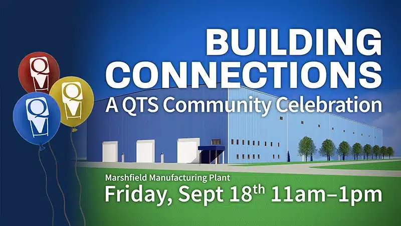Building Connections QTS Community Celebration Marshfield Event September 18 Quality Tank Solutions Plant 3 The Silo Project Stainless Steel Manufacturing and Fabrication