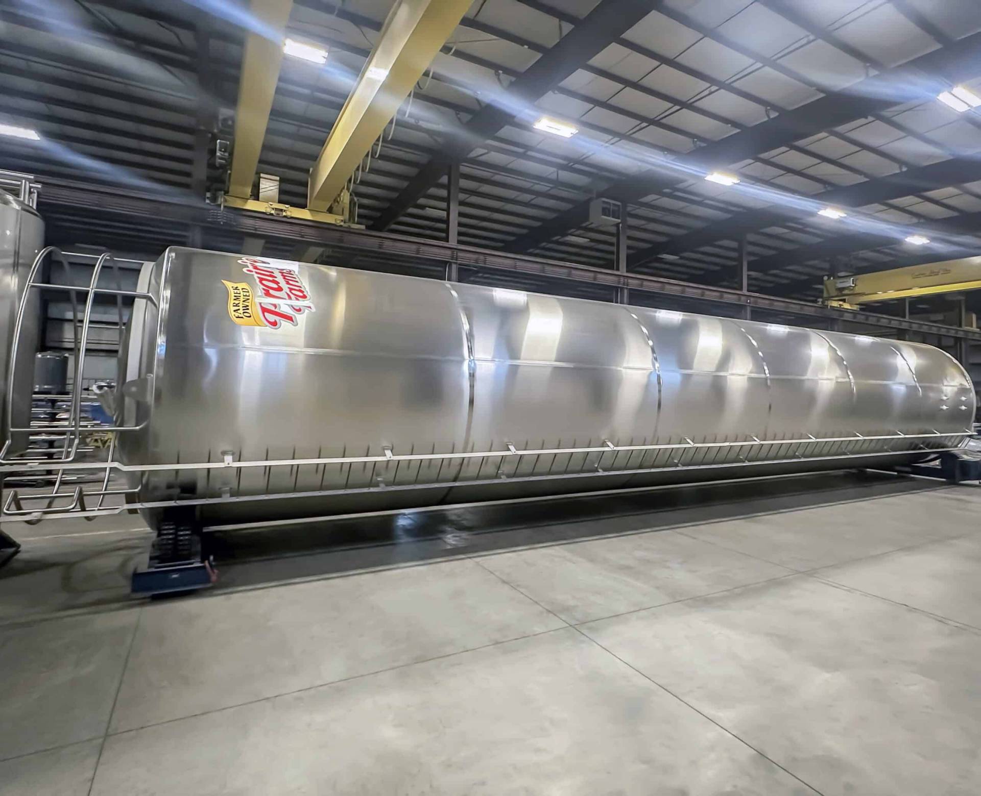 stainless steel 50,000 gallon silos