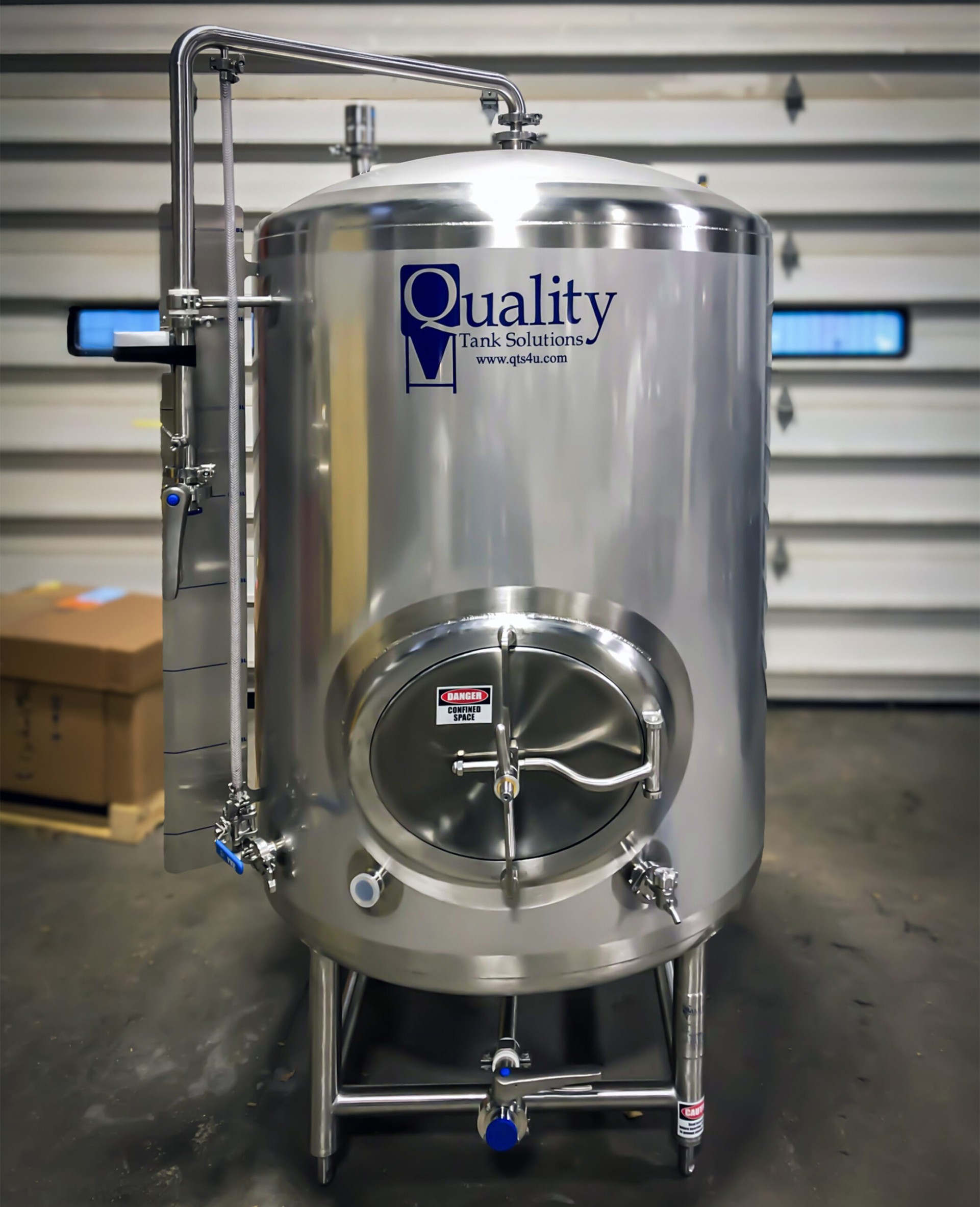 Brite Tank beer brewery stainless steel conditioning serving finishing storage