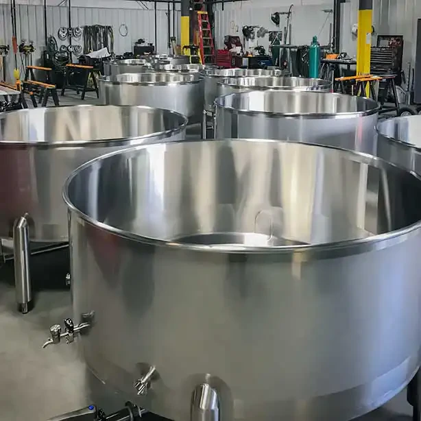 multiple open-well open-head tanks and systems stainless steel commercial turnkey manufacturing custom Quality Tank Solutions