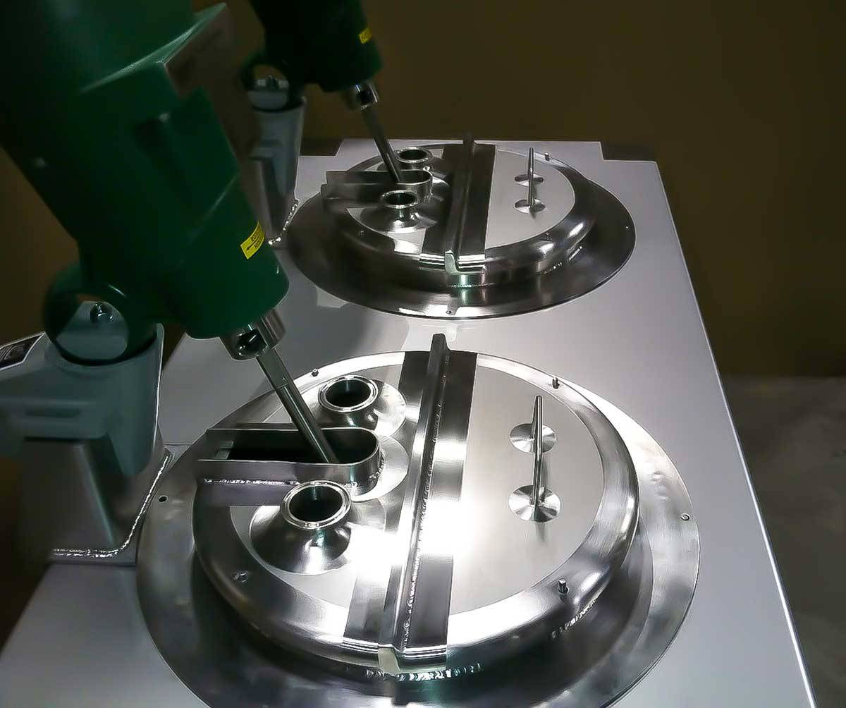 stainless steel agitator agitation mixer table