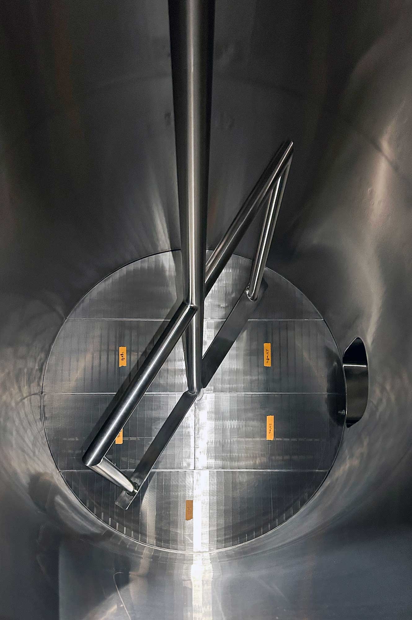 stainless steel agitator agitation bottom tank processing sanitary